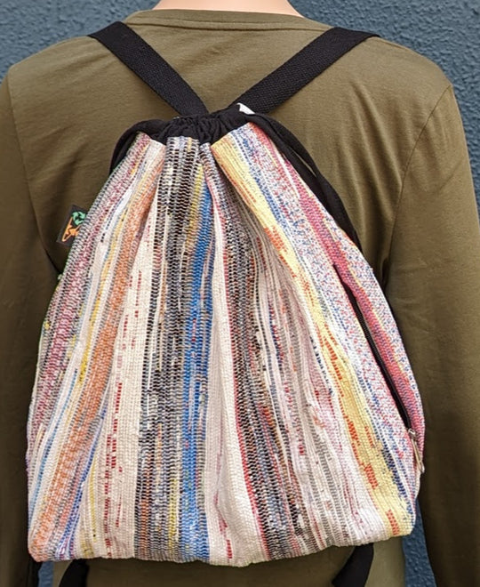(NLBP0324-111) MS_W Upcycled Handwoven Light Backpack