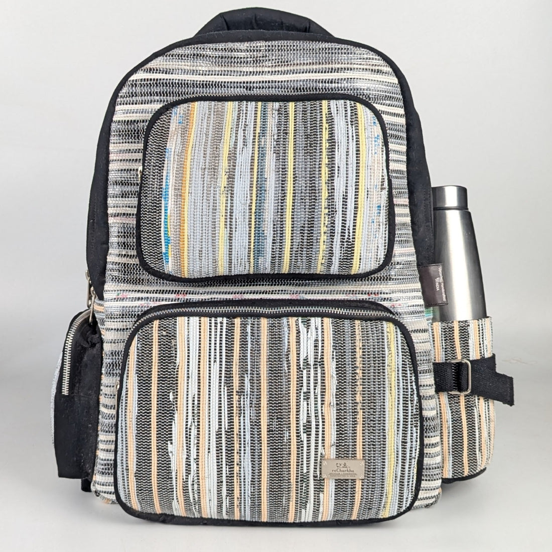 reCharkha X India Hikes Amazon Wrappers Commuter Backpack (CBP0624-008) PS_W