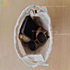 Potli/Purse and Pouches reCharkha Upcycled Handwoven Recycle Livelihoods Handcraft Ethically Tribal Made in India Pune Warli Tribe Handloom Refash Trash Fash Waste EcoSocial Upcyclers Conscious Fashion Upcycled slow Trending Swadeshi Weave Textile Sleeves Sustainable